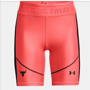 Under Armour Women's Project Rock HeatGear® Bike Shorts